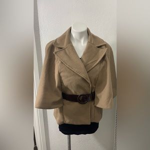 Jacket with belt